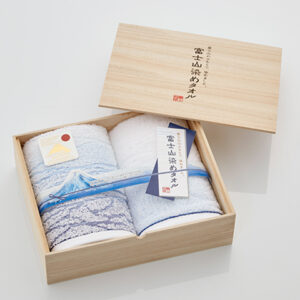 22企画富士山染め木箱